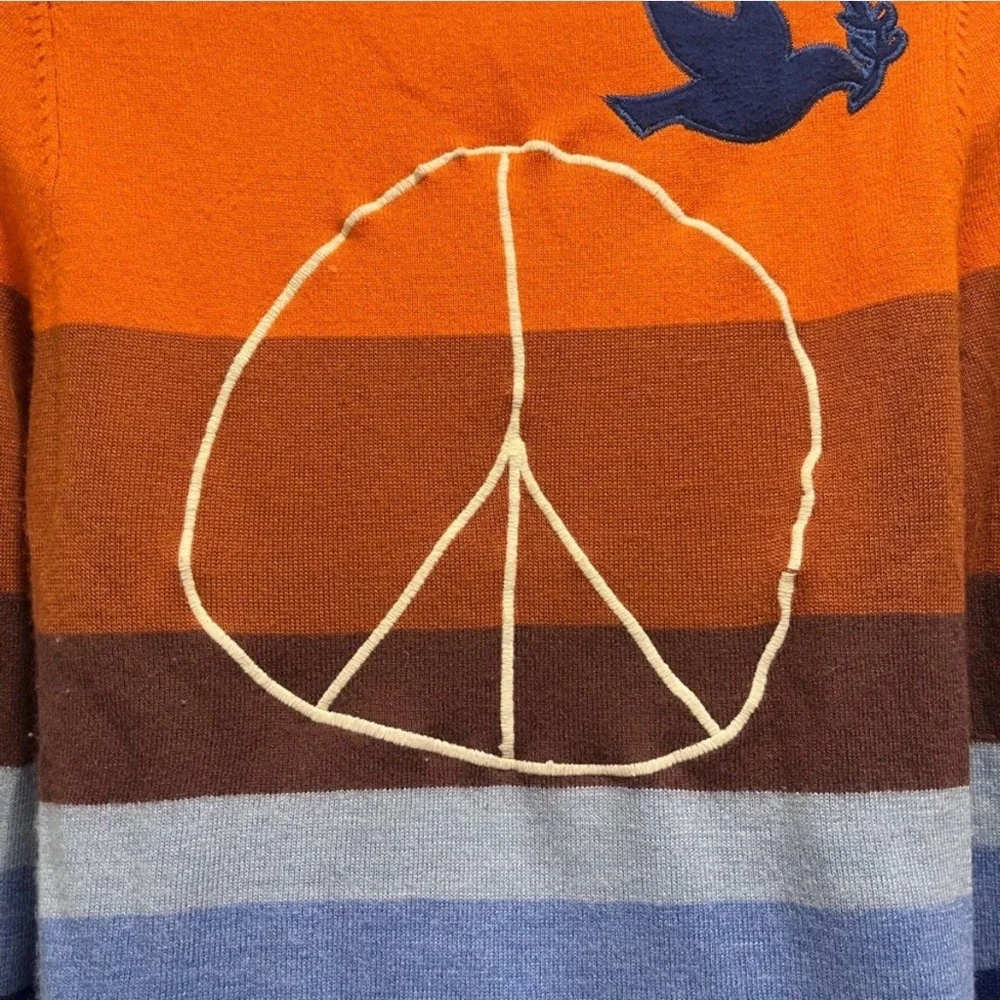 Stoned Immaculate California Dreamin' Wool Sweater Customized Activism MED EUC - Picture 8 of 14